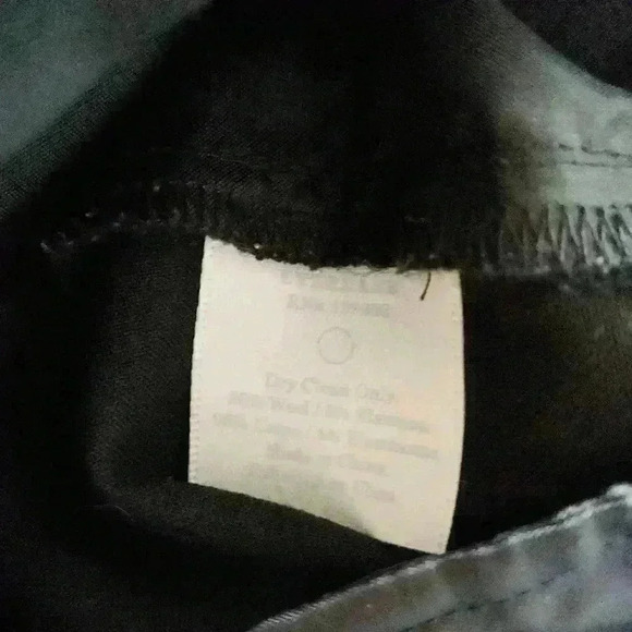 Everlane Black Slim Wool Trouser Pants 0 - Picture 8 of 8